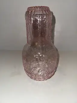 Pink Glass Tumble Up
