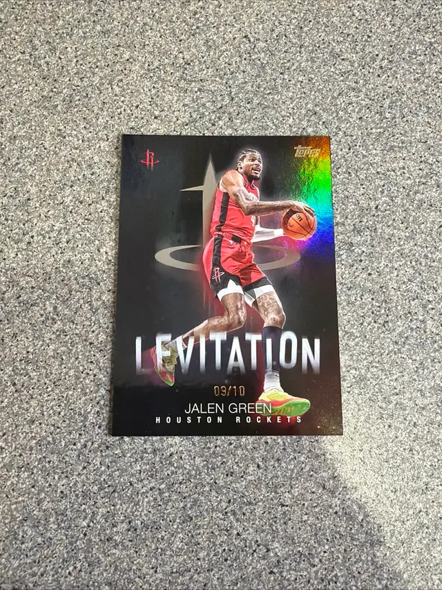 Jalen Green Levitation #’d /10 2025 Topps