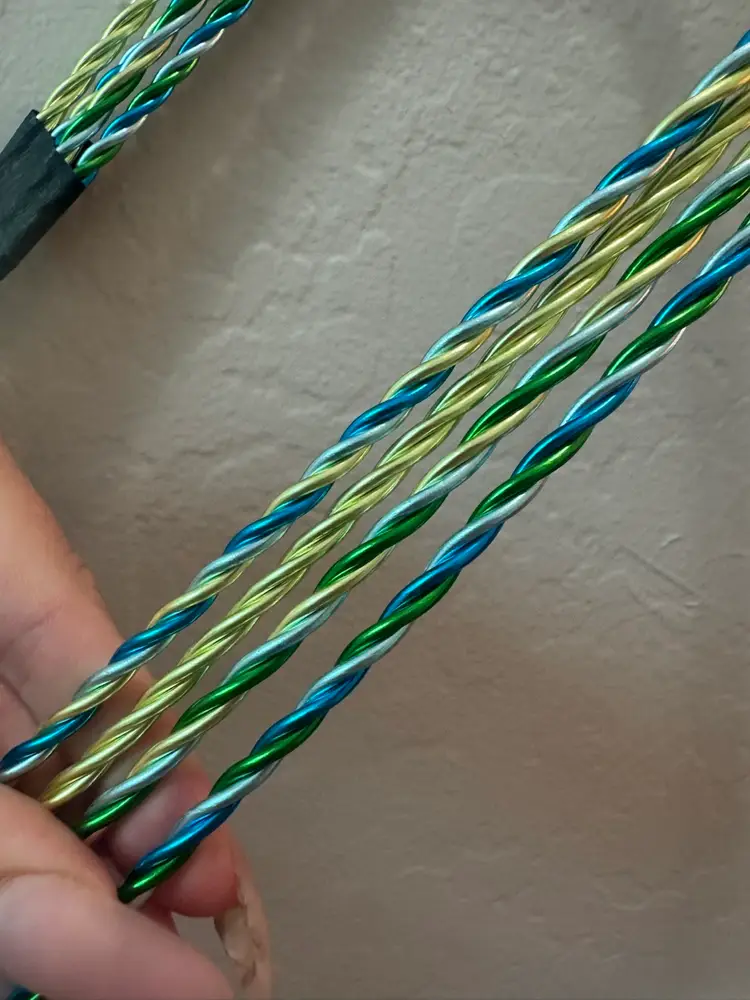 4 pack trellises blue/green #1