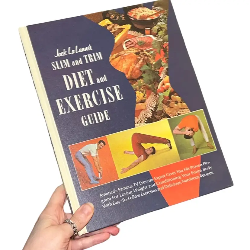 1969 Jack Lalanne’s Slim & Trim Diet And Exercise Guide Book