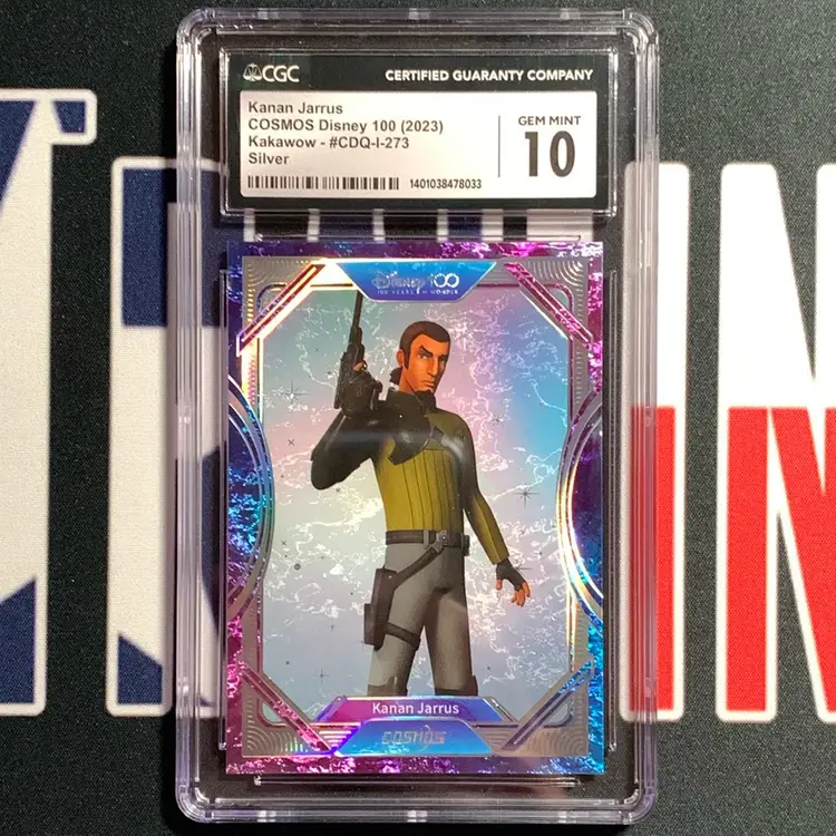 2023 Kakawow Cosmos Disney 100 Kanan Harris Silver CGC 10 Star Wars Rebels