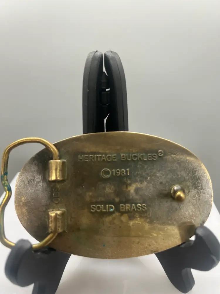 Vintage Heritage Buckles 1981