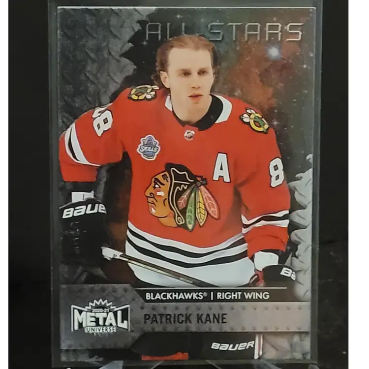 2020-21 Skybox Metal Universe All-Stars SP #154 Patrick Kane Chicago Blackhawks