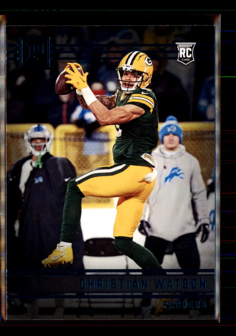 Christian Watson 2022 Panini Chronicles Teal Panini #PA-14 - (113) - Green Bay Packers