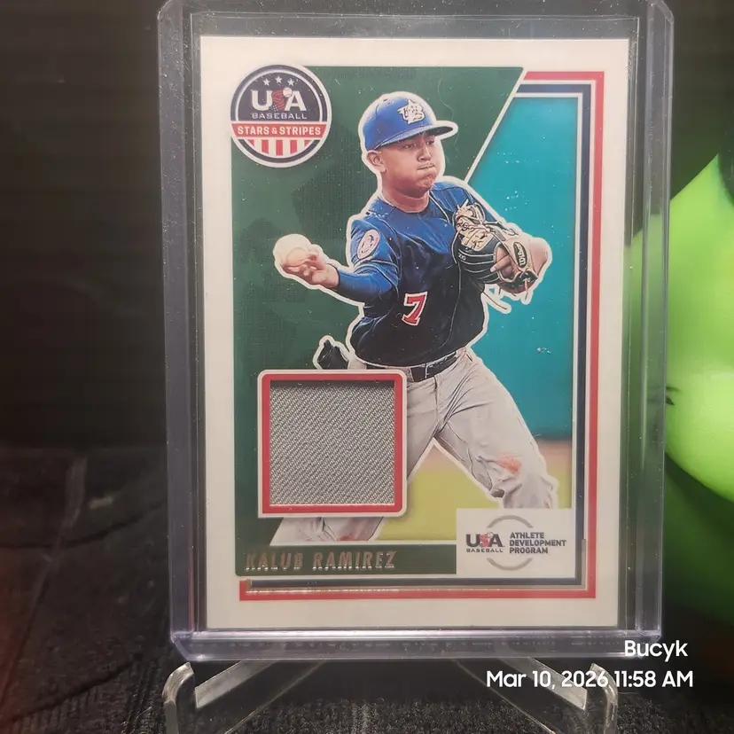 2022 Panini USA Relic - Kalub Ramirez