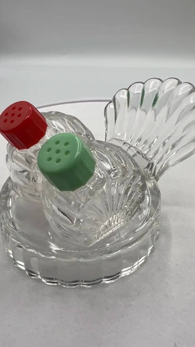 ART DECO TURKEY SALT AND PEPPER SHAKERS
