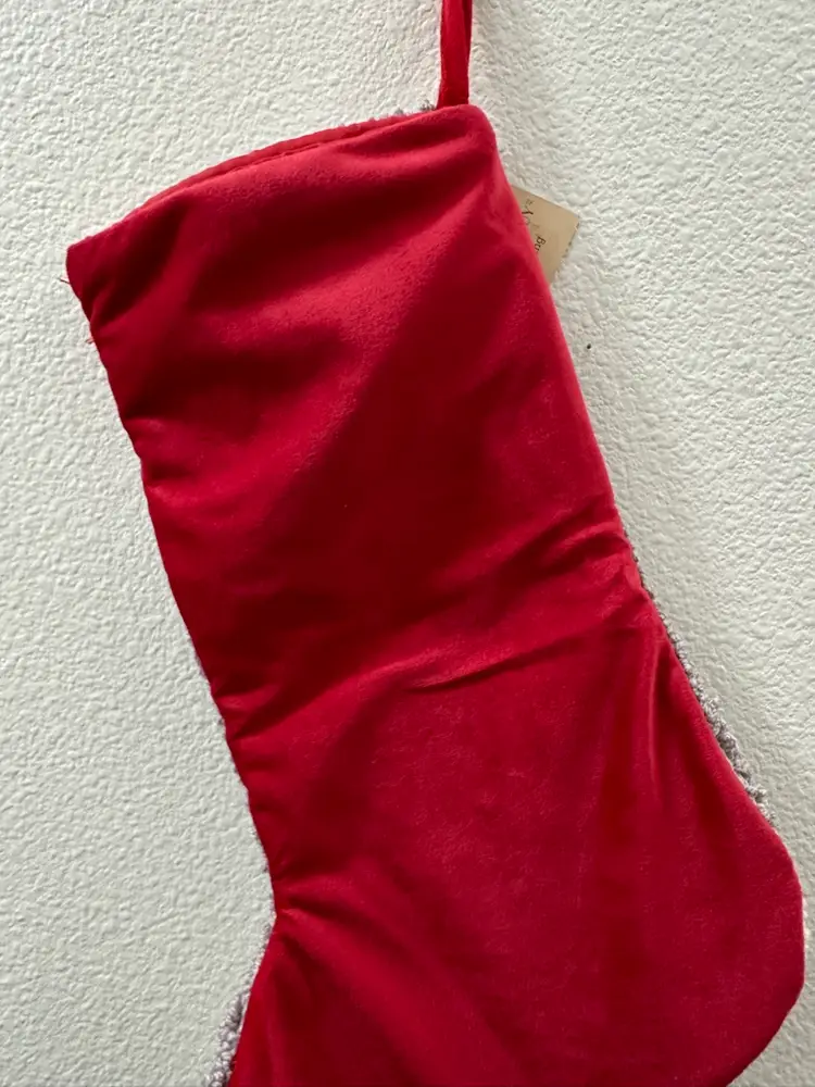 Disney Parks Mickey Mouse Christmas Stocking VGC Disneyland