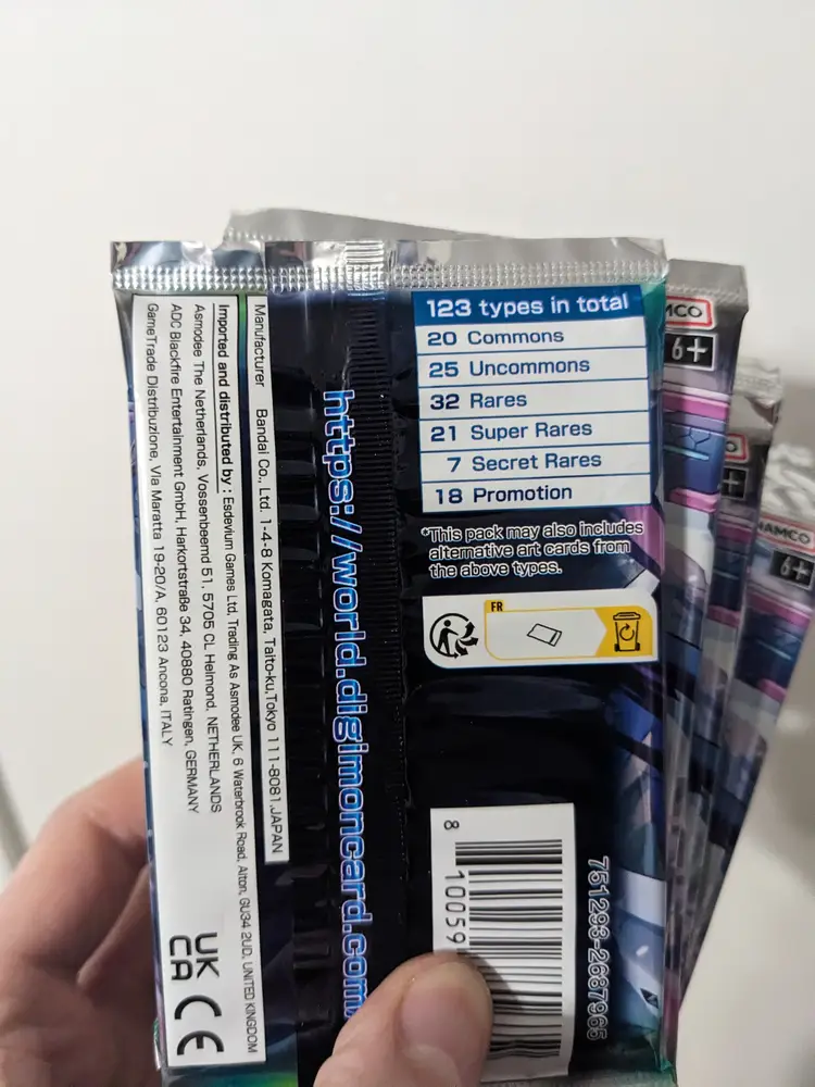 12 digimon card game booster packs resurgencen