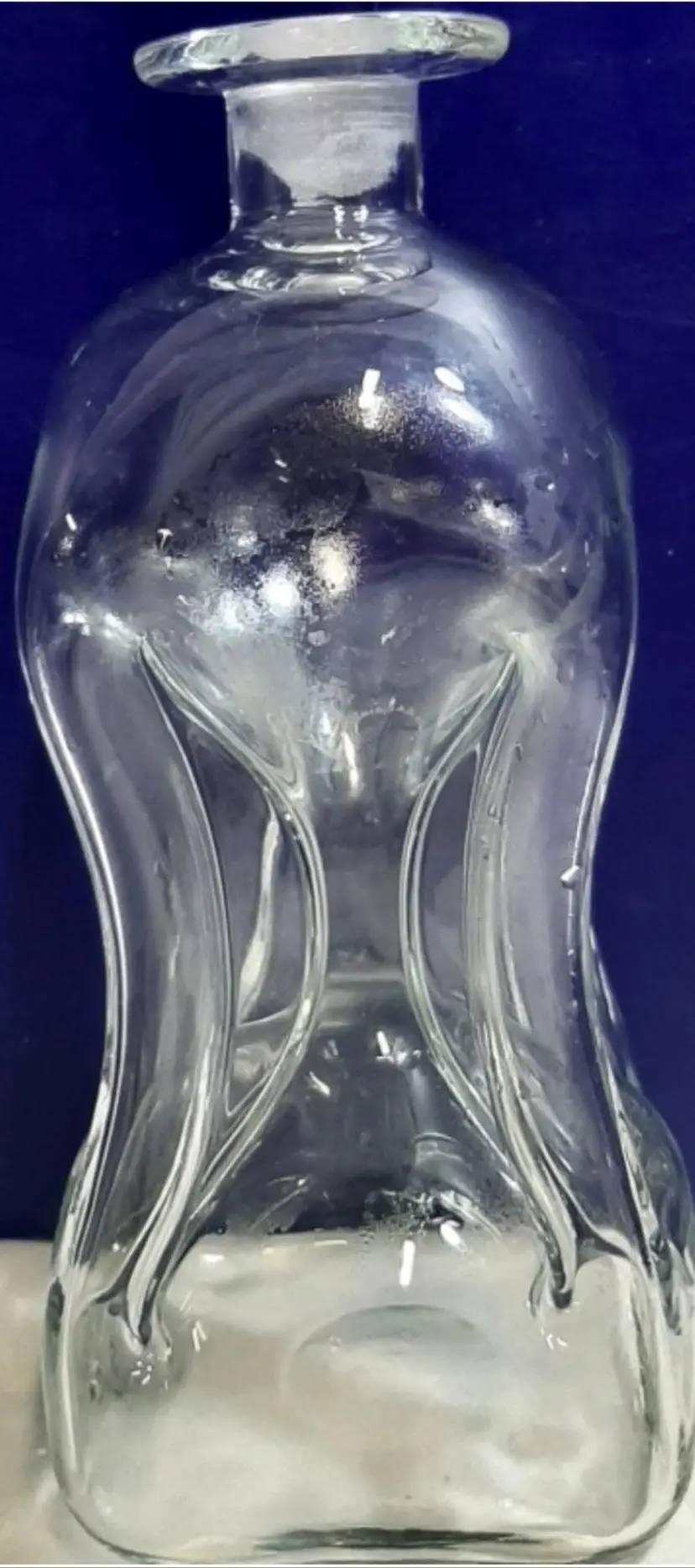 Vintage Hourglass Bottle/Decanter