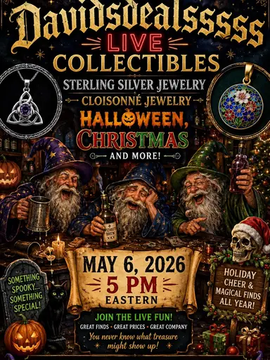 Collectibles Sterling, Silver, Gold, Cloisonné Jewelry, And Everything Else