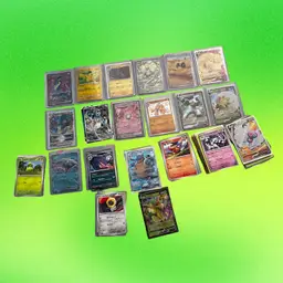 Huge Lot Of 129 Pokémon Cards Mixed