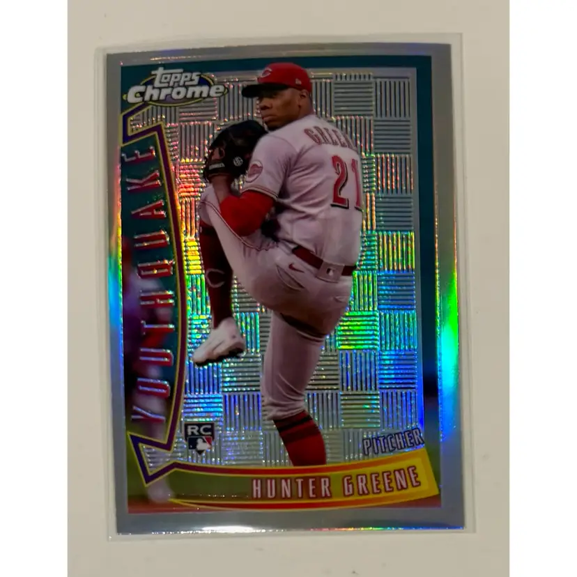 Hunter Greene RC Youthquake Cincinnati Reds