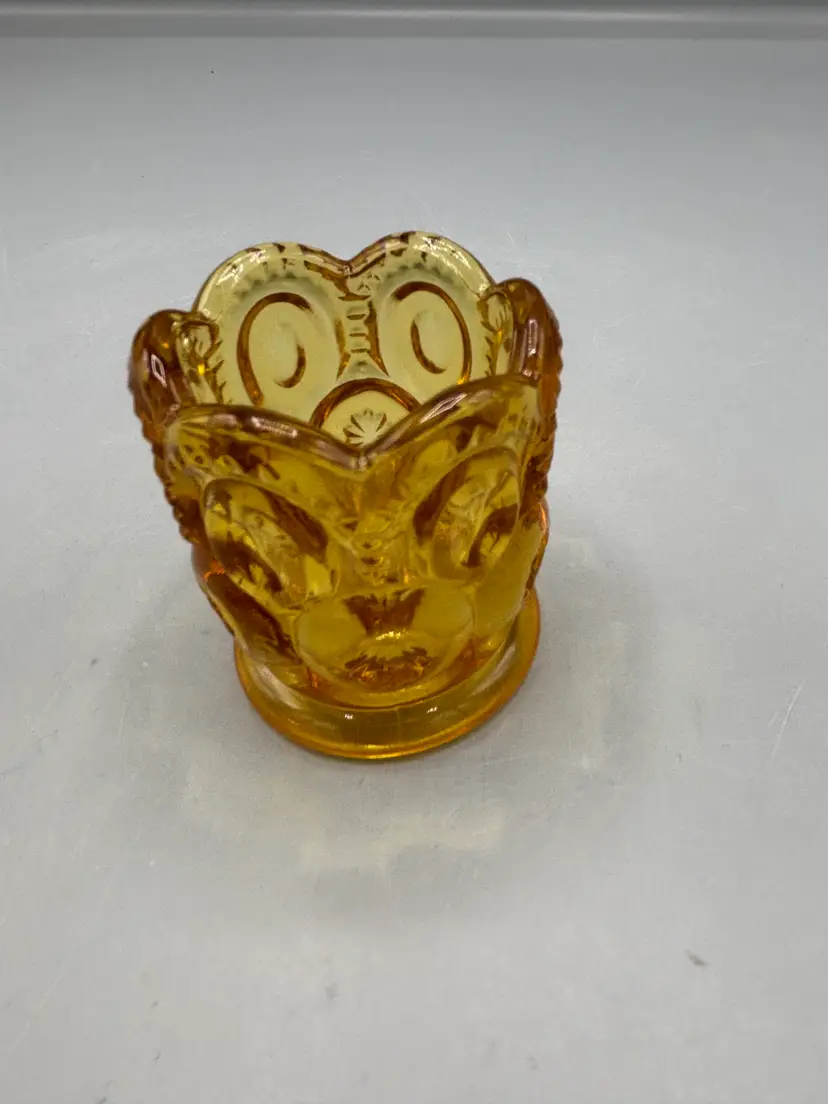 Vintage LE Smith toothpick holder Moon & Stars