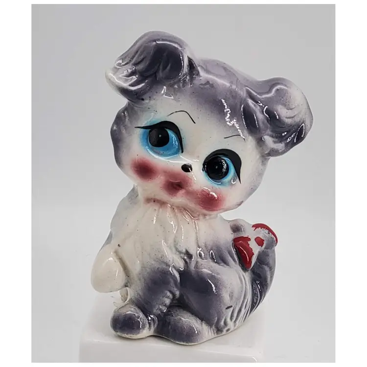 Vintage Ceramic Kitschy Puppy