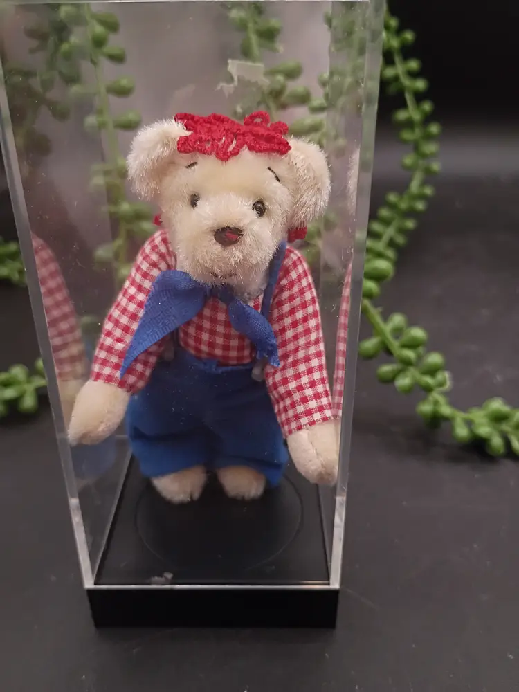 "We Three Bears" Miniature Attic Treasures by Sherrie Dodson 1998 #3  Raggity Andy
