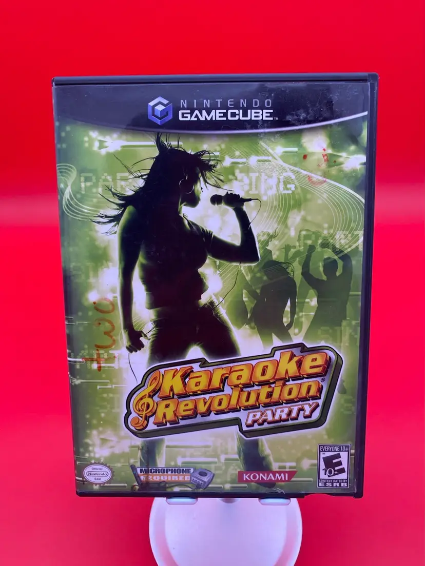 Karaoke Revolution Party GameCube Video Game - Complete - 2001 Konami