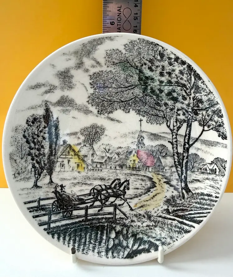 SPRING DRIVE Collector Plate By Underglaze Made In Japan