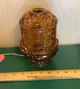 Indiana Glass Fairy Lamp