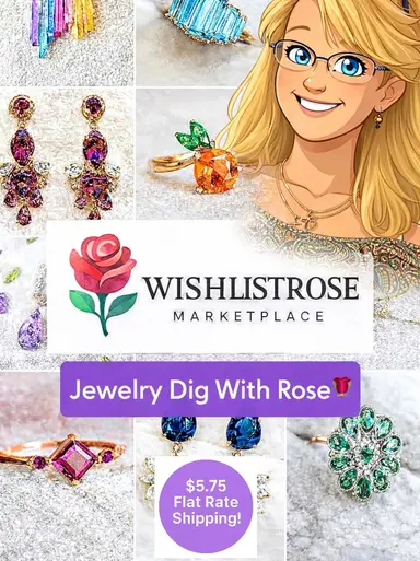 Vintage Micro Mosaic, Sterling & Designer Jewelry With 🌹 Prebids Open 