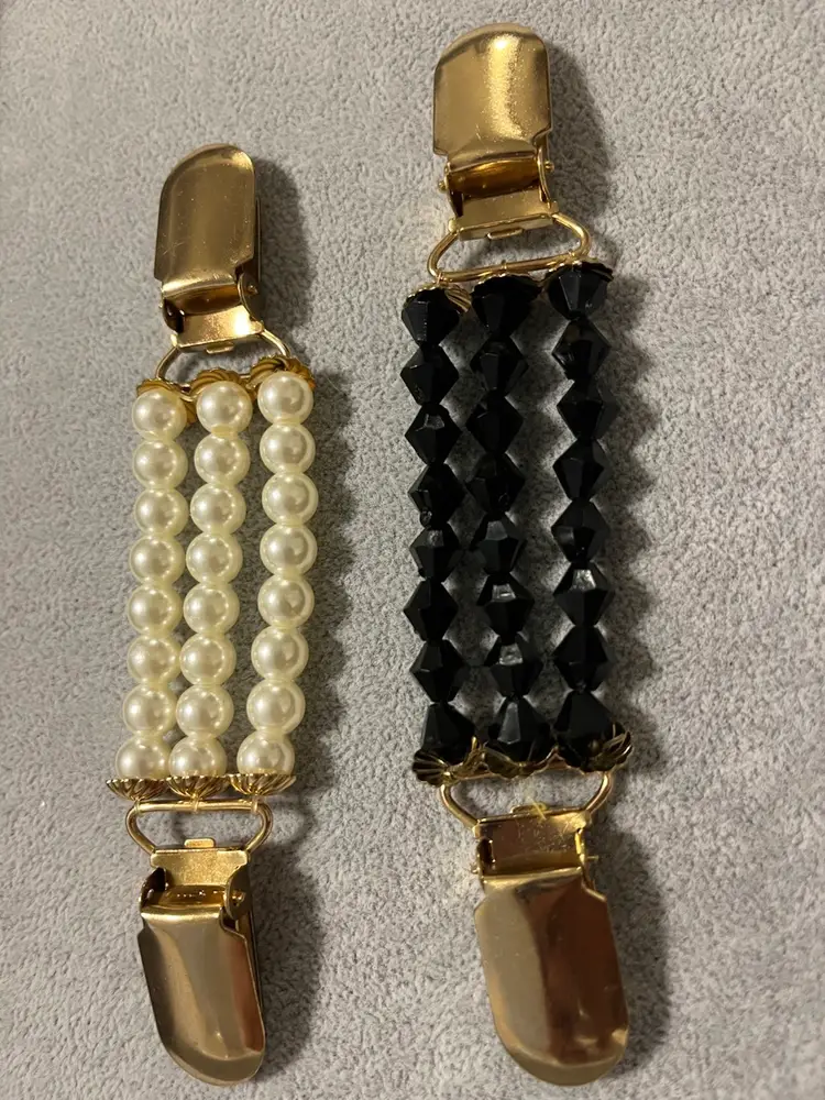 Set of 2 Vintage Cinch Clips