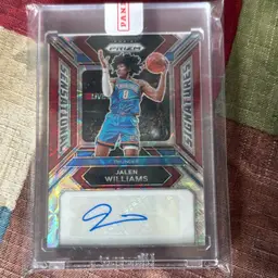 Jalen Williams Auto