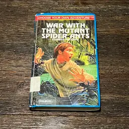 War With The Mutant Spider Ants Choose Your Own Adventure #152 Hardcover 1st Printing