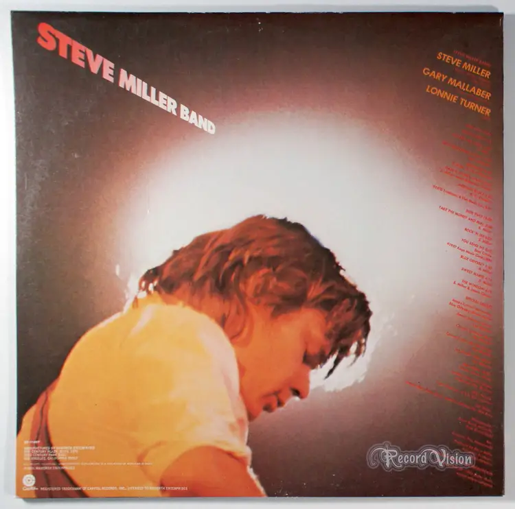 Steve Miller Band - Fly Like An Eagle (1976) Vinyl LP • Rock'n Me Take the Money