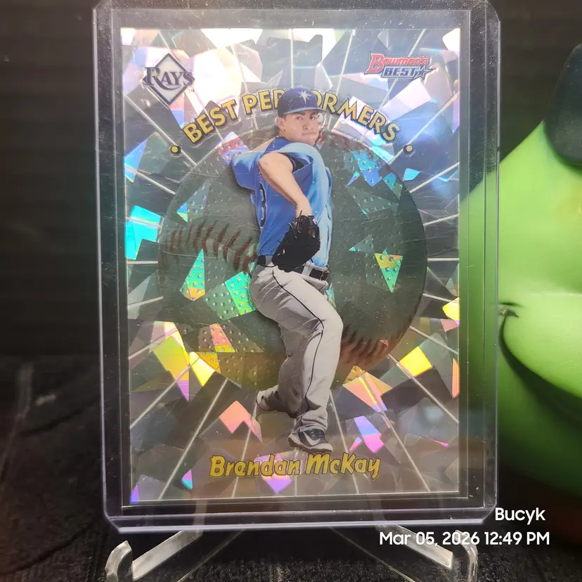 2018 Bowman's Best 1998 Performers Atomic - Brendan McKay Tampa Bay Rays