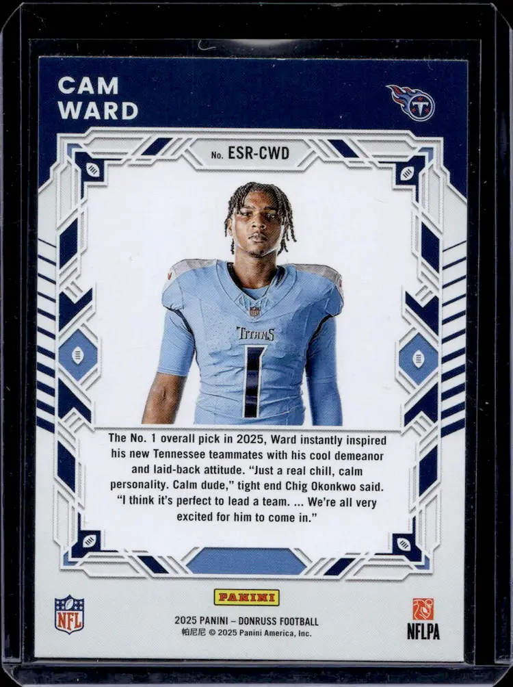 Cam Ward Elite Series Rookies Donruss Card