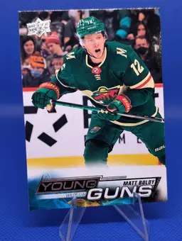 2022-23 Upper Deck S1 #201 Matt Boldy Young Guns-Minnesota Wild