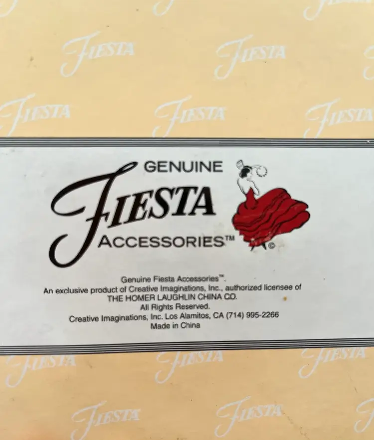 Fiesta Decorative Hook Rack, HTF