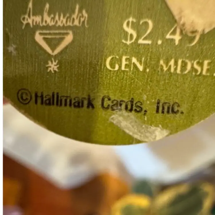 1970s Hallmark Ambassador Toothpick Holder Or Votive Holder