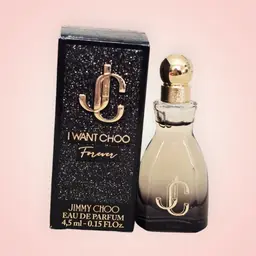JIMMY CHOO I WANT CHOO FOREVER EAU DE PARFUM MINI BOTTLE SPLASH 4.5 ML / 0.15 OZ