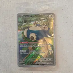 Sealed Snorlax SVP 051 Black Star Promo Pokemon 151