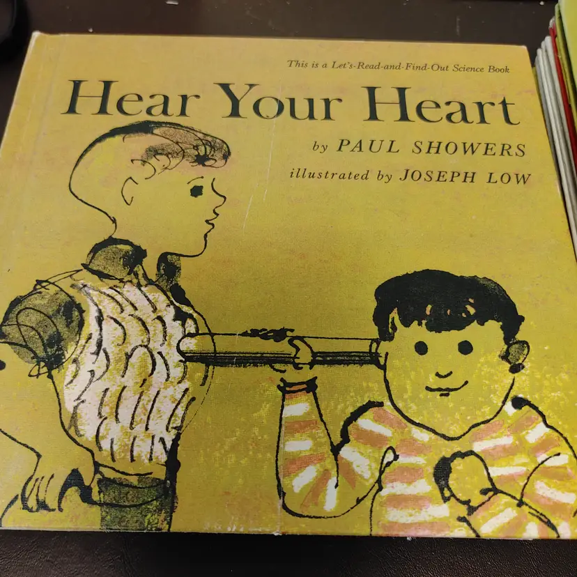 Kids- Let's Read & Find Out  book series- Hear Your Heart and Oxygen Keeps You Alive