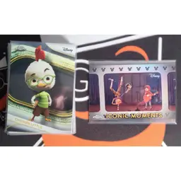 2025 Topps Chrome Disney Base & Iconic Moments Lot (15 Cards)