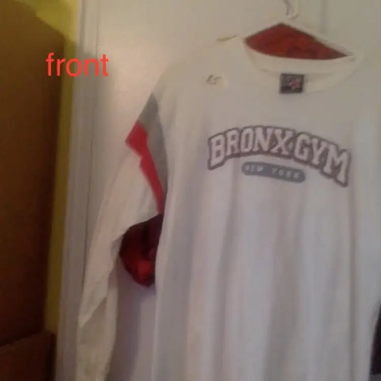 Vintage Bronx Gym long sleeve tee  $8.
