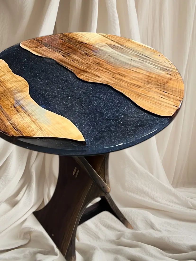 Artisan River Flow Side Table