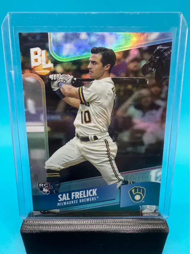 Sal Frelick Topps Big League Silver Foil /199 RC Milwaukee Brewers