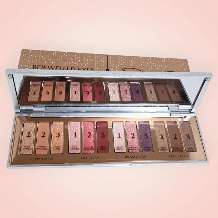 CHARLOTTE TILBURY BEJEWELLED EYES TO HYPNOTISE PALETTE FULL SIZED NEW IN BOX $75 MSRP