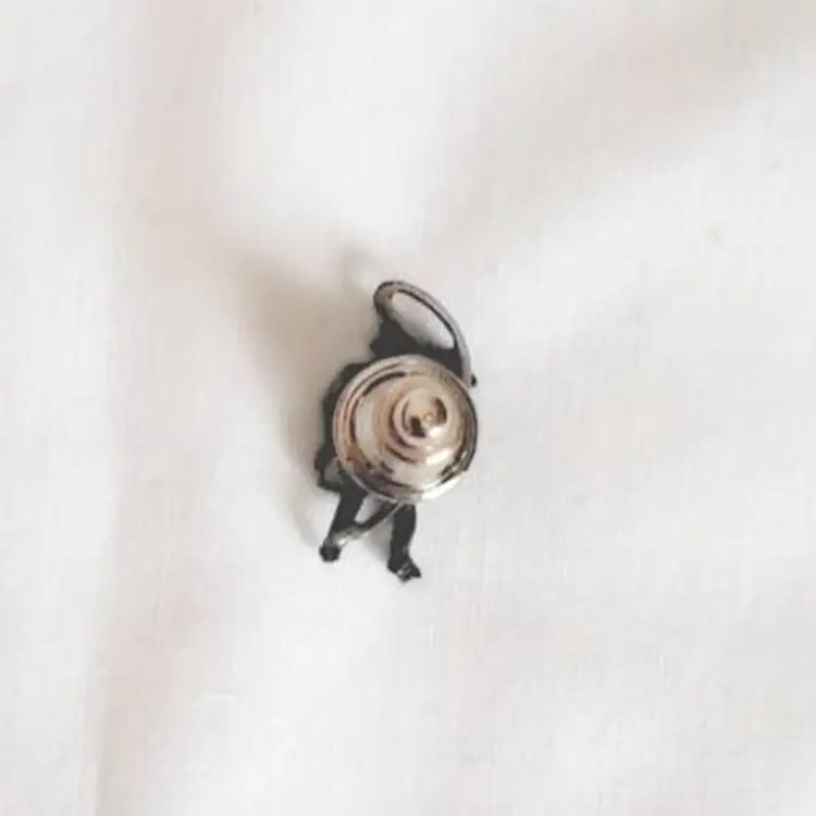 Necktie Pin in the Shape of a Fisherman