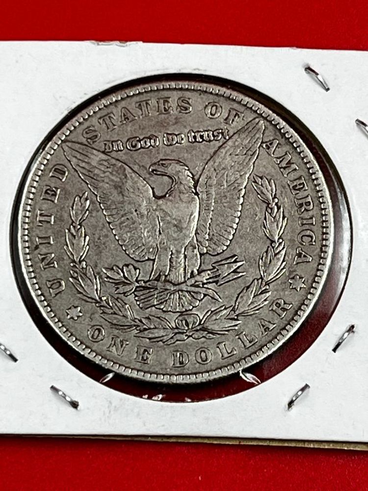 1883 Silver Morgan Dollar Average Circulated