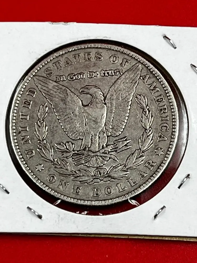 1883 Silver Morgan Dollar Average Circulated