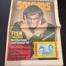 Sounds Magazine 2-18-84 Fish