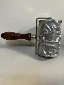 Vintage Monopol Germany Baking Roller  Cookie Cutter