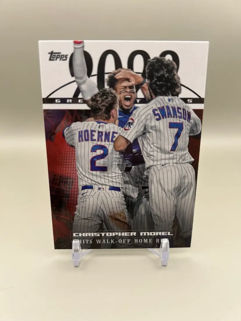 Christopher Morel 2024 Topps Series 1 Greatest Hits Chicago Cubs
