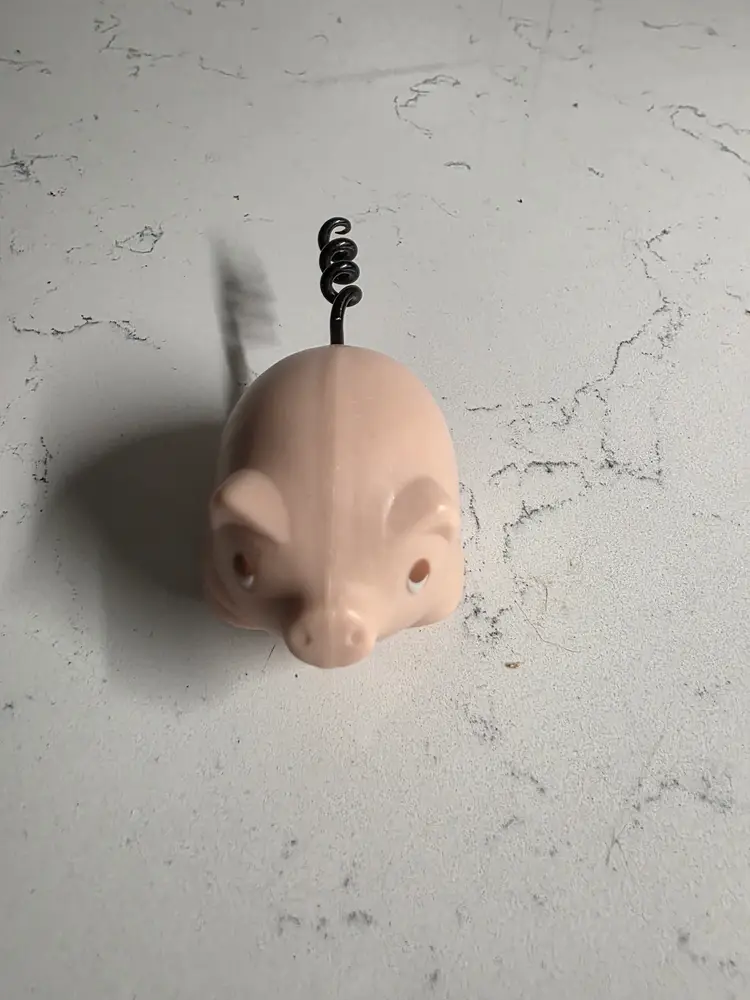 Adorable Pink Pig Corkscrew 🐷🐖