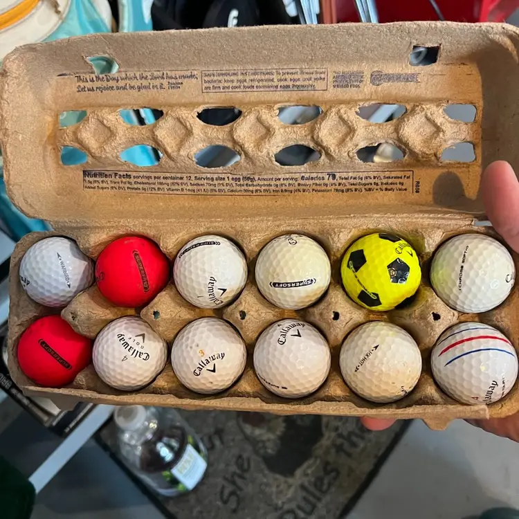 Dozen Used Callaway Golf Balls