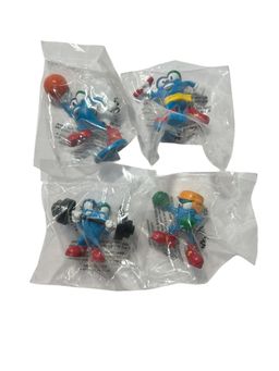 4 1996 Atlanta Olympics Toy Izzy Mascot PVC Figures NIB Holiday Inn issued