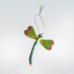 Cloisonné Dragonfly Ornament Multi Color | 3.5” (*read)